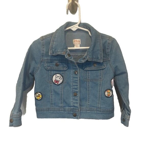 Disney Collection by Tutu Couture Sz 2T Denim Minnie Mouse Jacket - Picture 1 of 8